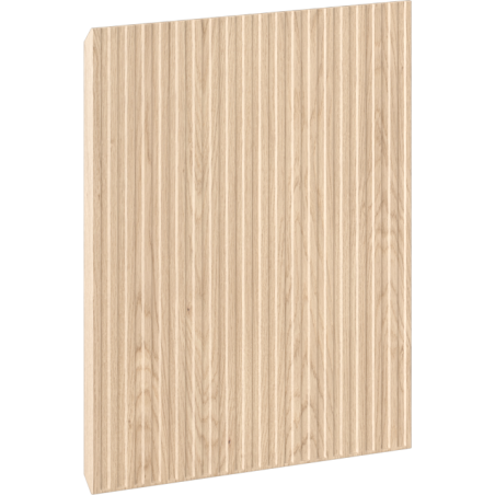 Mexen Rivel predný ryhovaný panel pre korpus kúpeľňovej skrinky 45 x 43,5 cm, dub - 91A21-0450-470-1-81