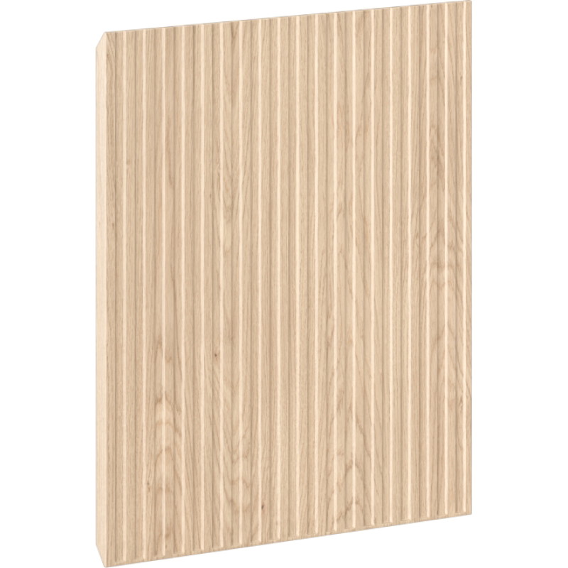 Mexen Rivel čelná ryhovaná pre korpus skrinky do kúpeľne 40 x 43,5 cm, dub - 91A21-0400-470-1-81