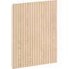 Mexen Rivel čelná ryhovaná pre korpus skrinky do kúpeľne 40 x 43,5 cm, dub - 91A21-0400-470-1-81