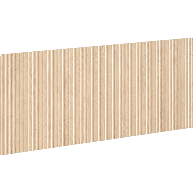 Mexen Rivel predná do korpusu kúpeľňovej skrinky ryhovaná 100 x 43,5 cm, dub - 91A20-1000-470-1-81