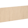 Mexen Rivel predná do korpusu kúpeľňovej skrinky ryhovaná 100 x 43,5 cm, dub - 91A20-1000-470-1-81