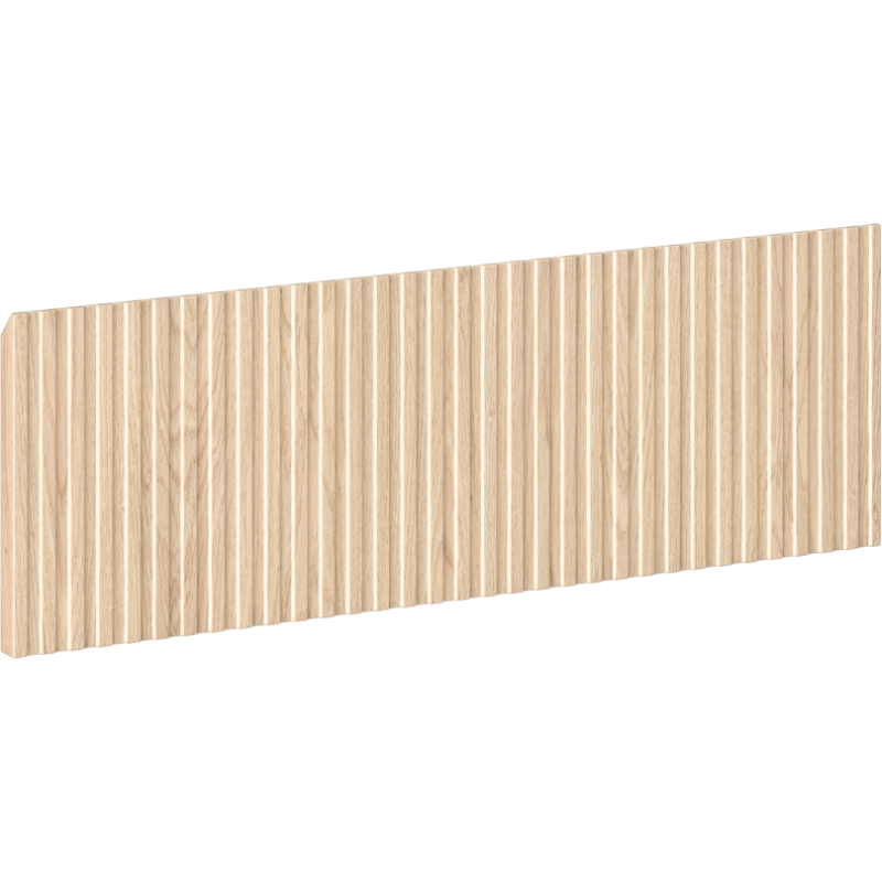 Mexen Rivel predné ryhovaný pre skrinku kúpeľňovej skrinky 70 x 20 cm, dub - 91A20-0700-235-1-81