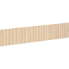 Mexen Rivel predná ryhovaná pre skrinku kúpeľňovú 80 x 20 cm, dub - 91A20-0800-235-1-81