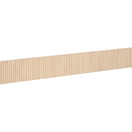 Mexen Rivel predná časť ryhovaná do korpusu skrinky do kúpeľne 140 x 20 cm, dub - 91A20-1400-235-1-81