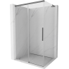 Mexen Rox L posuvná sprchová kabína 100 x 70 cm, transparentná, metalická zbraň - 8C2L-100-070-95-00