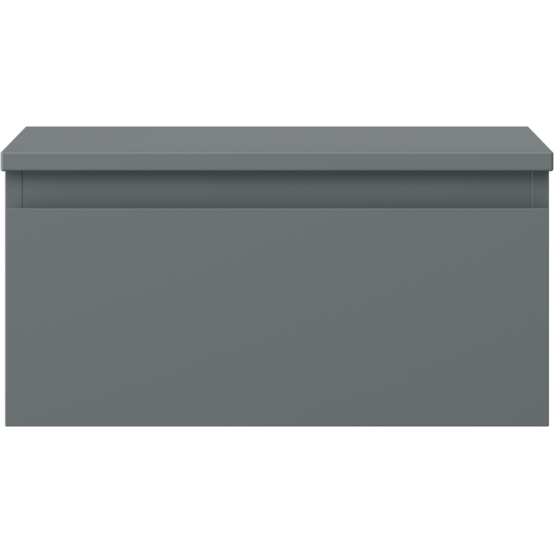 Mexen Orio kúpeľňová skrinka pod umývadlo 50 cm s doskou, 1 zásuvka, grafit mat - 91A10-05023-1-BFC66