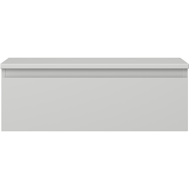 Mexen Orio kúpeľňová skrinka pod umývadlo 70 cm s doskou, 1 zásuvka, sivá matná - 91A10-07023-1-BFC62