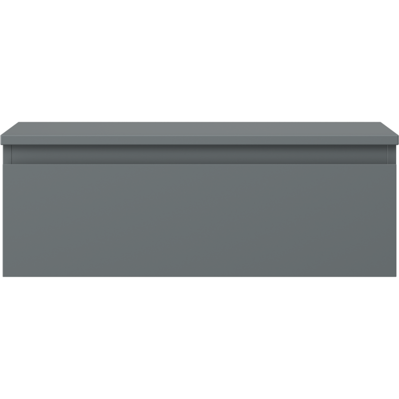 Mexen Orio kúpeľňová skrinka pod umývadlo 70 cm s doskou, 1 zásuvka, grafit mat - 91A10-07023-1-BFC66