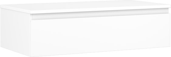 Mexen Orio skrinka pod umývadlo 90 cm s doskou, 1 zásuvka, biela matná - 91A10-09023-1-BFC01