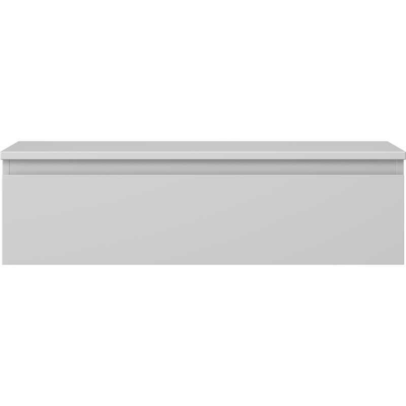Mexen Orio kúpeľňová skrinka pod umývadlo 90 cm s doskou, 1 zásuvka, sivá matná - 91A10-09023-1-BFC62