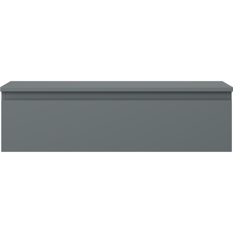 Mexen Orio kúpeľňová skrinka pod umývadlo 90 cm s doskou, 1 zásuvka, matný grafit - 91A10-09023-1-BFC66