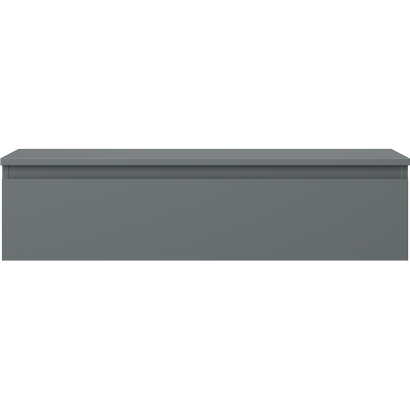 Mexen Orio kúpeľňová skrinka pod umývadlo 100 cm s doskou, 1 zásuvka, grafit mat - 91A10-10023-1-BFC66