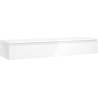 Mexen Orio kúpeľňová skrinka pod umývadlo 160 cm s doskou, 1 zásuvka, biely lesk - 91A10-16023-1-BFC00