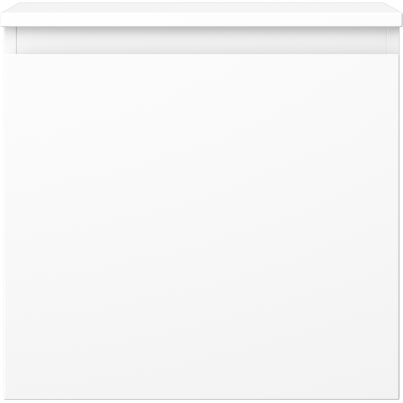 Mexen Orio kúpeľňová skrinka pod umývadlo 50 cm s doskou, 1 zásuvka, biela matná - 91A10-05047-1-BFC01