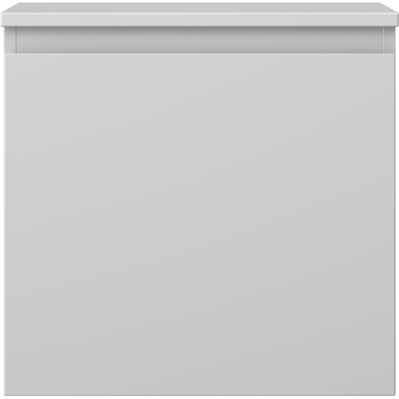 Mexen Orio kúpeľňová skrinka pod umývadlo 50 cm s pracovnou doskou, 1 zásuvka, sivá matná - 91A10-05047-1-BFC62