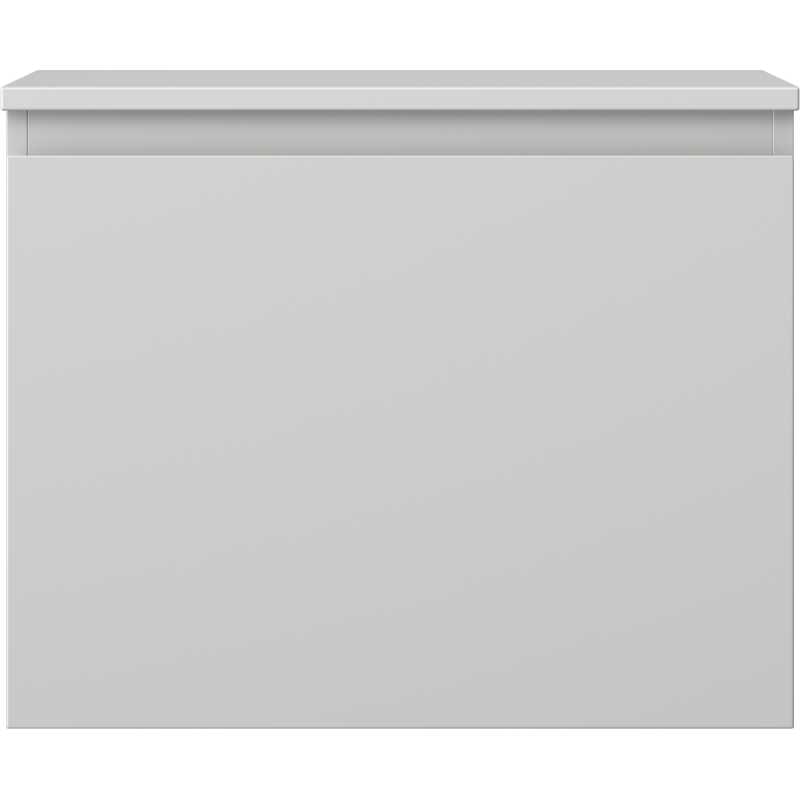 Mexen Orio kúpeľňová skrinka pod umývadlo 60 cm s doskou, 1 zásuvka, sivá matná - 91A10-06047-1-BFC62