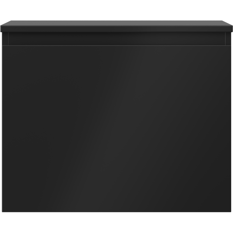 Mexen Orio kúpeľňová skrinka pod umývadlo 60 cm s doskou, 1 zásuvka, čierna matná - 91A10-06047-1-BFC71