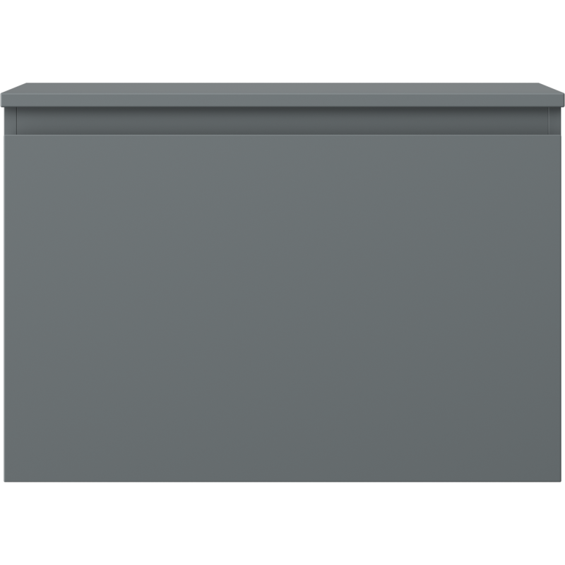 Mexen Orio kúpeľňová skrinka pod umývadlo 70 cm s doskou, 1 zásuvka, grafit mat - 91A10-07047-1-BFC66