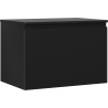 Mexen Orio kúpeľňová skrinka pod umývadlo 70 cm s doskou, 1 zásuvka, čierny mat - 91A10-07047-1-BFC71