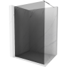 Mexen Kioto sprchová stena Walk-in 70 x 200 cm, grafit 8 mm, chróm - 800-070-101-01-40