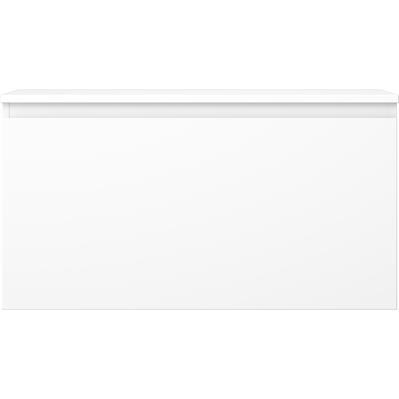 Mexen Orio kúpeľňová skrinka pod umývadlo 90 cm s doskou, 1 zásuvka, biela matná - 91A10-09047-1-BFC01