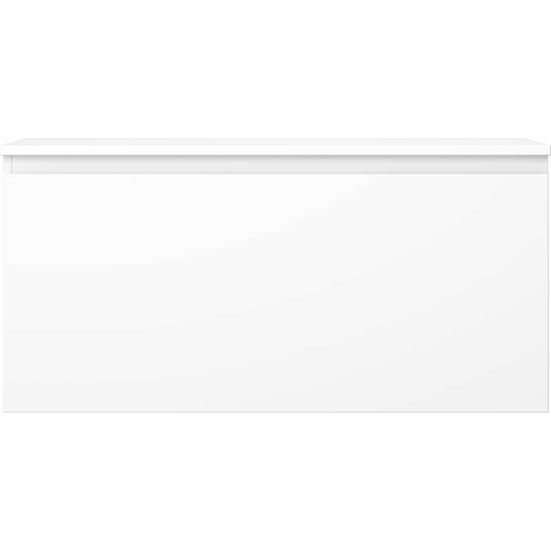Mexen Orio skrinka do kúpeľne pod umývadlo 100 cm s doskou, 1 zásuvka, biela matná - 91A10-10047-1-BFC01
