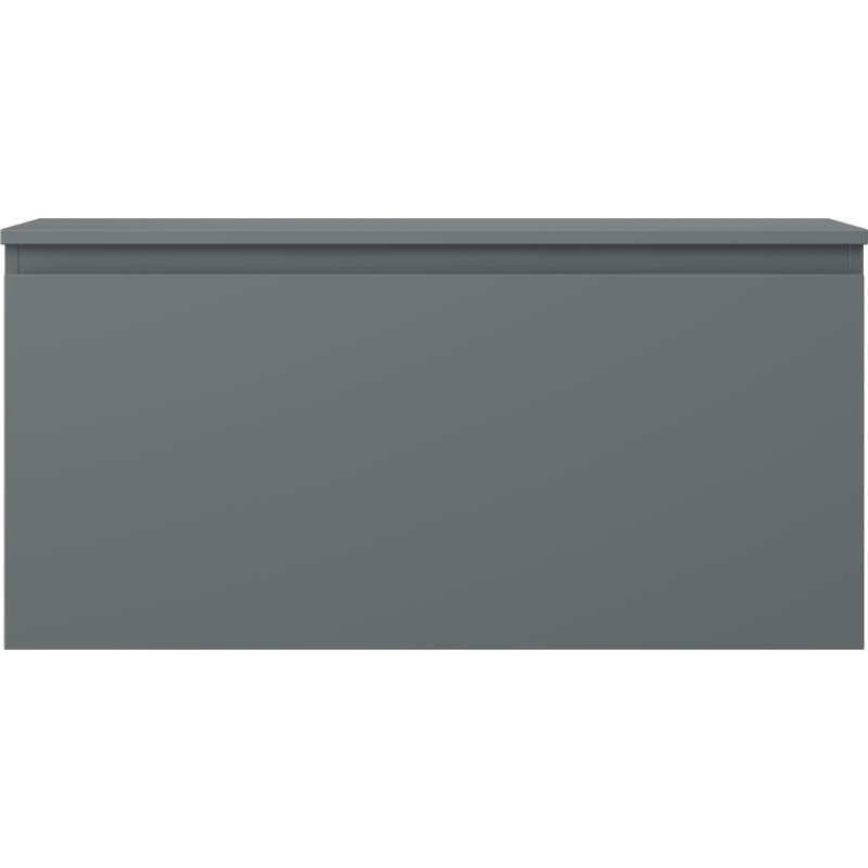 Mexen Orio kúpeľňová skrinka pod umývadlo 100 cm s doskou, 1 zásuvka, grafit mat - 91A10-10047-1-BFC66