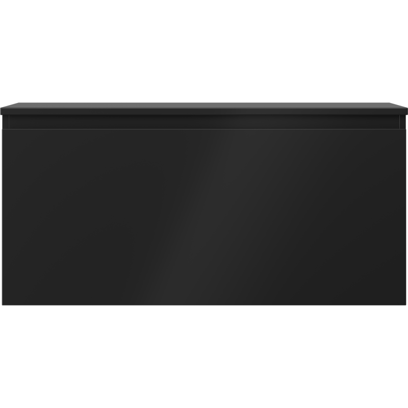 Mexen Orio kúpeľňová skrinka pod umývadlo 100 cm s doskou, 1 zásuvka, čierna matná - 91A10-10047-1-BFC71