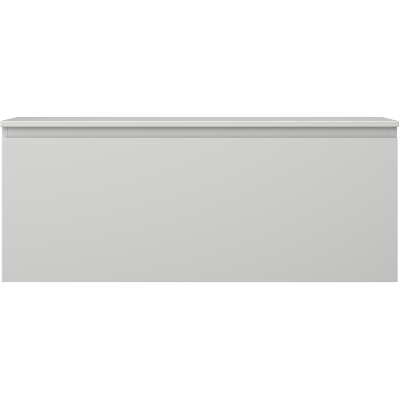 Mexen Orio kúpeľňová skrinka pod umývadlo 120 cm s doskou, 1 zásuvka, sivá matná - 91A10-12047-1-BFC62