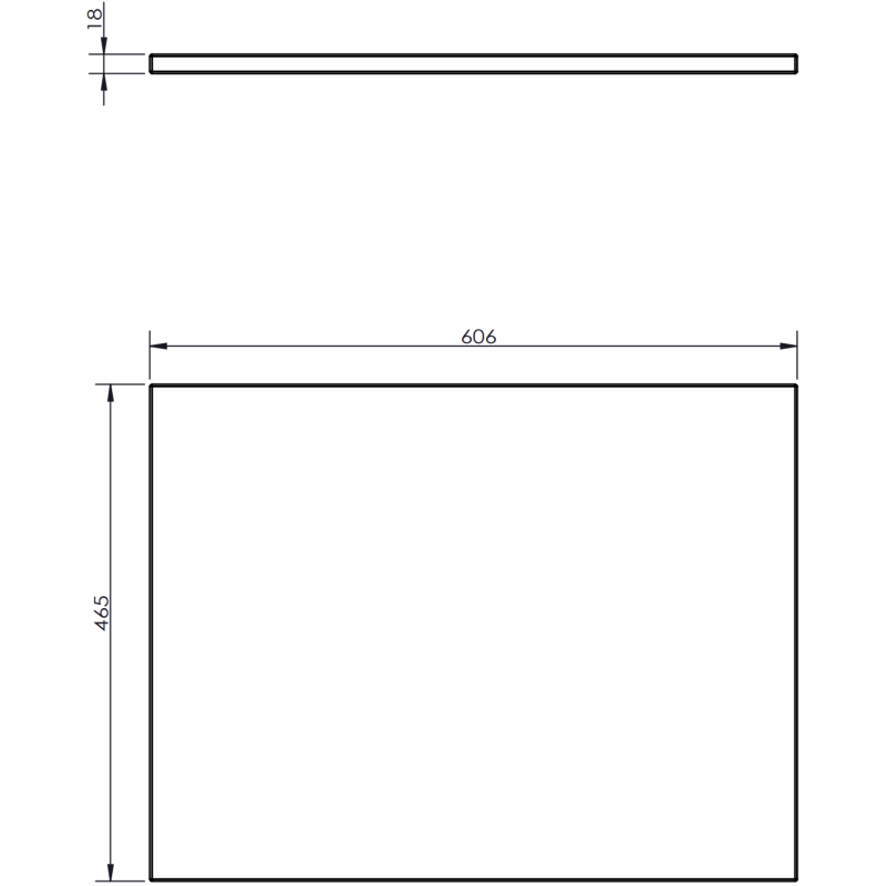 Mexen Orio kúpeľňová skrinka pod umývadlo 60 cm s doskou, 2 zásuvky, sivá matná - 91A10-06047-2-BFFC62
