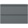 Mexen Orio kúpeľňová skrinka pod umývadlo 70 cm s pracovnou doskou, 2 zásuvky, grafit matný - 91A10-07047-2-BFFC66
