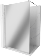 Mexen Kioto sprchová stena Walk-in 110 x 200 cm, zrkadlová 8 mm, chróm - 800-110-101-01-50