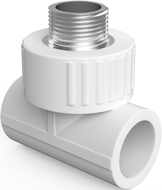 Mexen PPR zvarovacia odbočka na potrubie 63 x 2 vonkajší závit x 63 - W97333-6320M20-00