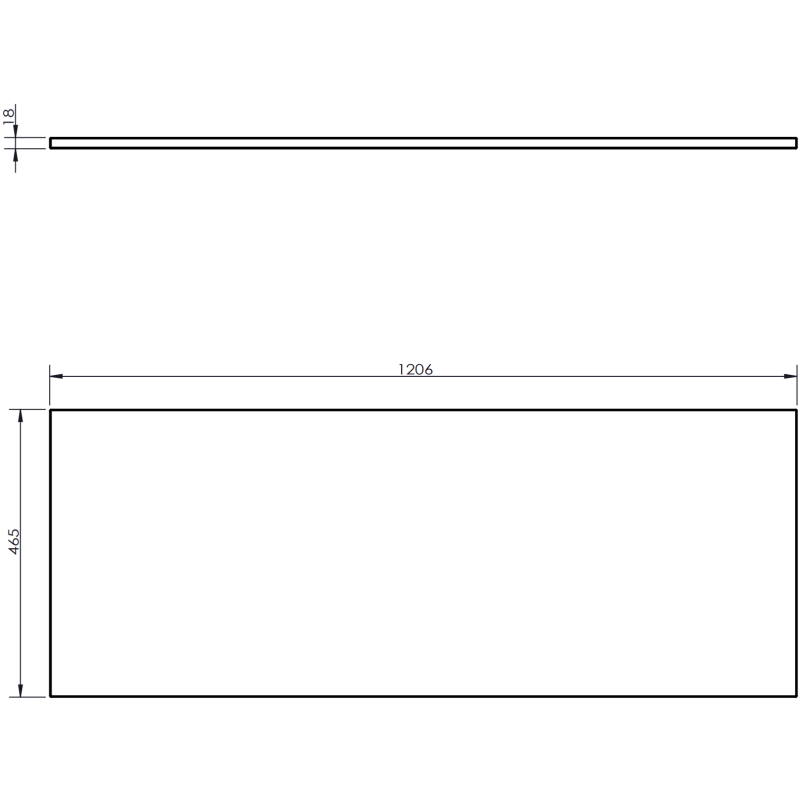 Mexen Rivel kúpeľňová skrinka pod umývadlo 120 cm s doskou, 1 zásuvka, ryhovaná, biela mat - 91A20-12047-1-BFC01