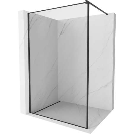 Mexen Kioto sprchová stena Walk-in 70 x 200 cm, čierny rámik 8 mm, čierna - 800-070-101-70-70