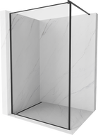 Mexen Kioto sprchová stena Walk-in 100 x 200 cm, čierny rám 8 mm, čierna - 800-100-101-70-70
