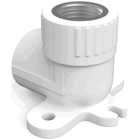 Mexen PPR koleno s držiakom zvarené pre rúry PPR 20 x 1/2 GW - W97340-2012F-00