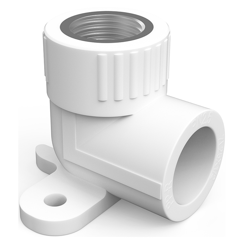 Mexen PPR koleno s držiakom zvarené pre rúry PPR 20 x 1/2 GW - W97340-2012F-00