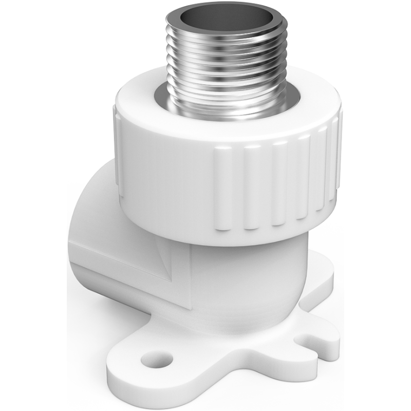 Mexen PPR koleno s držiakom zvárané pre rúry PPR 20 x 1/2 GZ - W97341-2012M-00