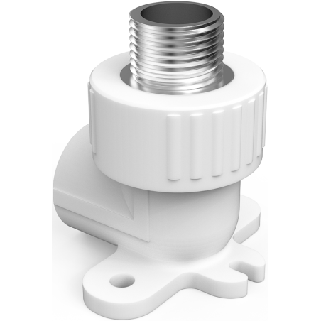 Mexen PPR koleno s držiakom zvarené pre rúry PPR 25 x 1/2 GZ - W97341-2512M-00