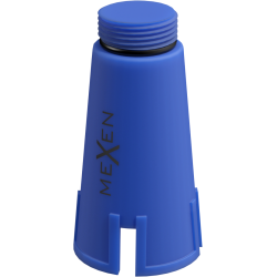 Mexen PPR dlhý uzáver na skúšky 1/2 GZ modrý - W97344-12-00