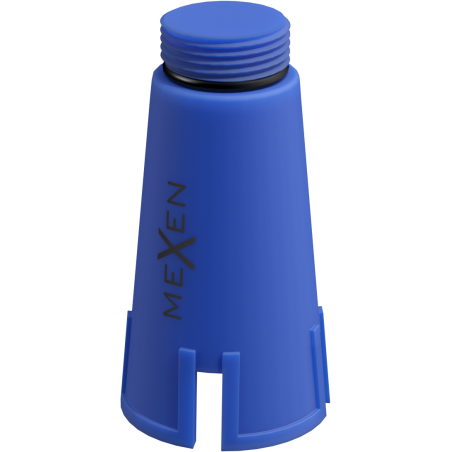 Mexen PPR dlhý uzáver na skúšky 1/2 GZ modrý - W97344-12-00