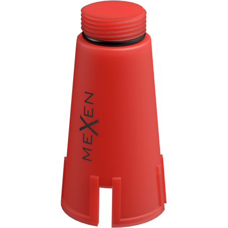 Mexen PPR dlhá zátka na skúšky 1/2 GZ červená - W97344-12-01