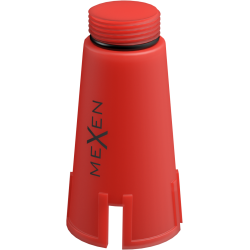 Mexen PPR dlhý zátka na testy 3/4 GZ červený - W97344-34-01
