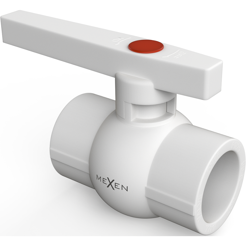Mexen PPR guľový ventil PP zváraný na rúrky PPR 63 x 63 - W97349-63-00