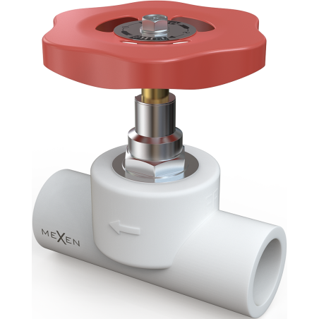 Mexen PPR zvonový ventil zváraný pre rúrky PPR 25 x 25 - W97352-25-00