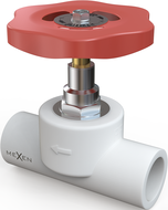 Mexen PPR hubový ventil zváraný na potrubia PPR 40 x 40 - W97352-40-00