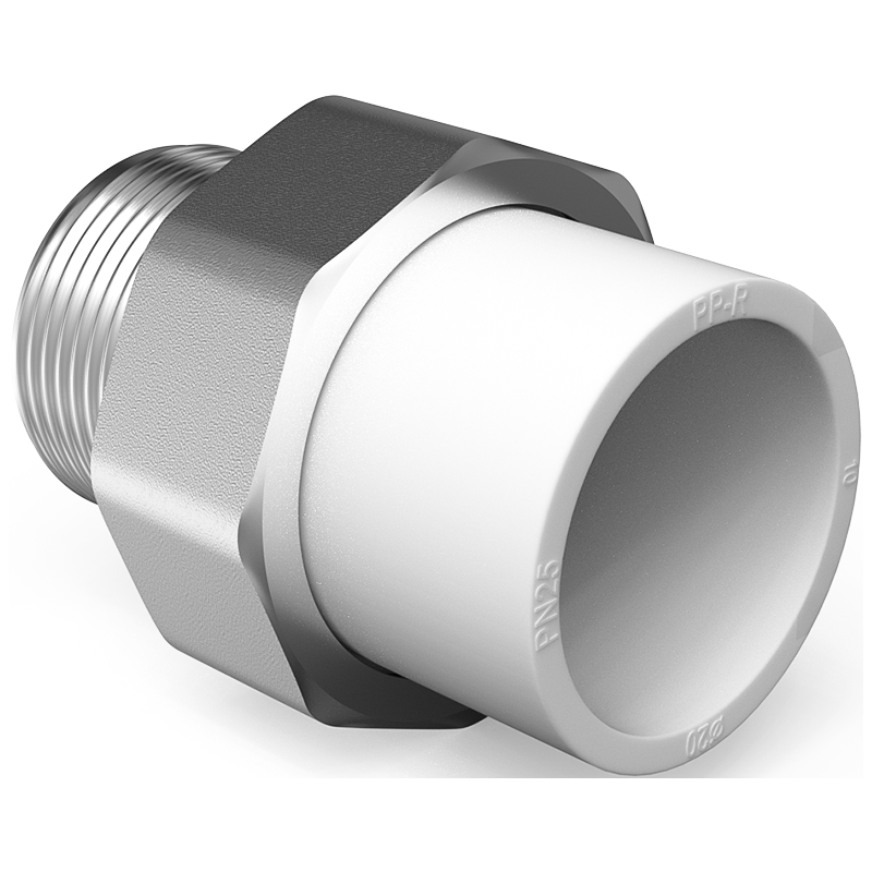 Mexen PPR skrutka spojková zváraná pre rúry PPR 25 x 3/4 GZ - W97356-2534M-00