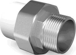 Mexen PPR zvarovací mosadz na potrubia PPR 32 x 3/4 GZ - W97356-3234M-00