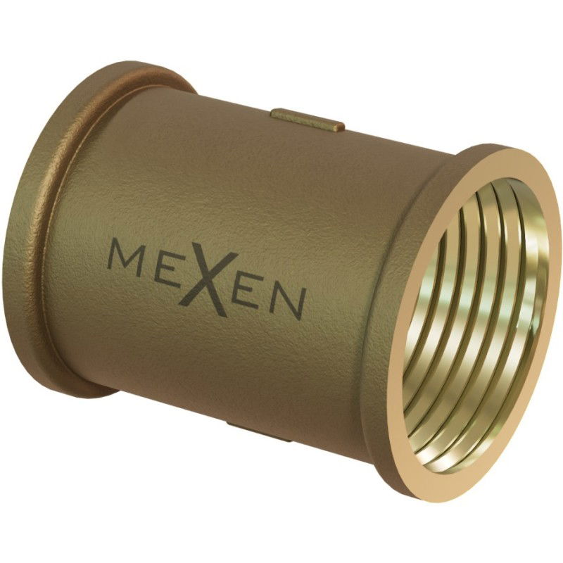 Mexen BRASS mosadzná mufa 1 GW x 1 GW - W97401-1010
